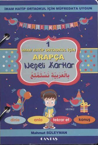 Arapça Neşeli Kartlar 1 (Cd'li); İmam Hatip Ortaokul İçin - Kitapiks.c