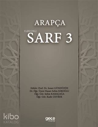 Arapça Sarf 3