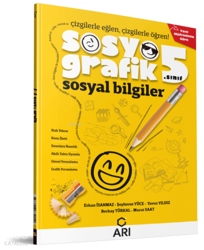 Arı Yayıncılık 5.SINIF SOSYO GRAFİK