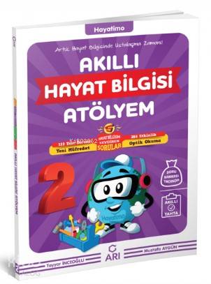 Arı Yayınları 2. Sınıf Hayatimo Akıllı Hayat Bilgisi Atölyem Arı 
