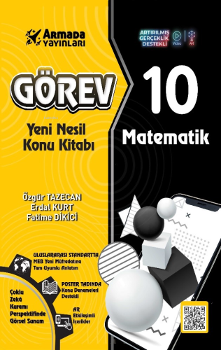 Armada Görev 10 Matematik Yeni Nesil Konu Kitabı