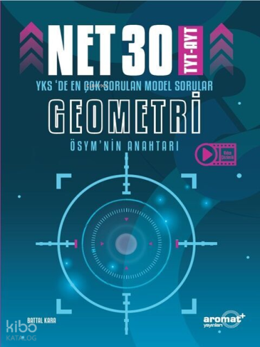 Aromat Yayınları TYT AYT Geometri 30 Net Model Sorular Soru Bankası