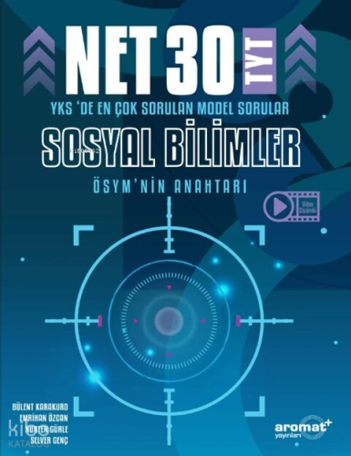 Aromat Yayınları TYT Sosyal Bilimler 30 Net Model Sorular Soru Bankası