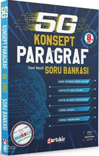 Artı Bir Yayınları 8. Sınıf 5G Konsept Paragraf