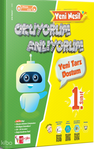 Artı Eğitim Yayınları 1. Sınıf Okuyorum Anlıyorum