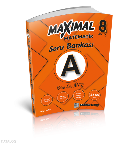 Artı Zeka 8. Sınıf Matematik Maximal Bire Bir MEB Soru Bankası -A-