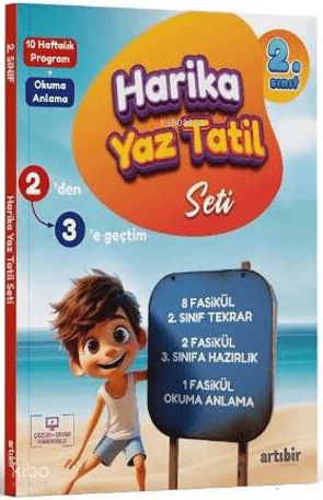 Artıbir Yayınları 2. Sınıf Harika Yaz Tatili 3. Sınıfa Geçenler İçin
