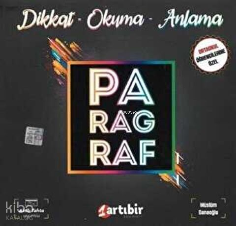 Artıbir Yayınları Dikkat Okuma Anlama Paragraf