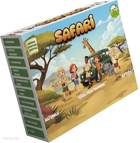 Artıbir Yayınları Safari Hikaye  Seti (10 Kitap)