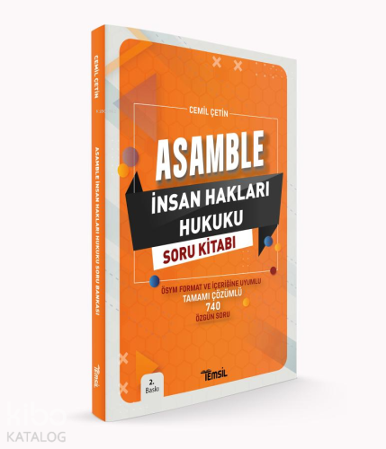 Asamble İnsan Hakları Hukuku Soru Kitabı