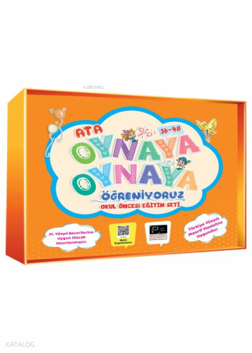 Ata Oynaya Oynaya Öğreniyoruz Eğitim (3-4 Yaş)