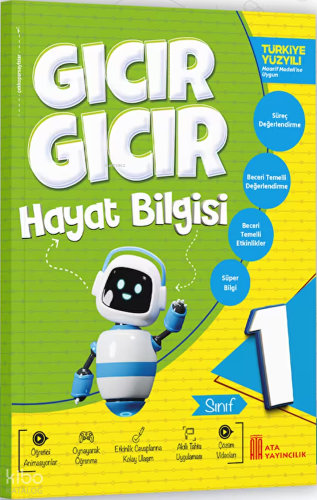 Ata Yayıncılık 1. Sınıf Gıcır Gıcır Hayat Bilgisi