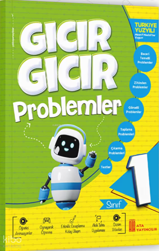 Ata Yayıncılık 1. Sınıf Gıcır Gıcır Problemler
