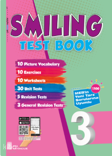Ata Yayıncılık 3. Sınıf Smiling Test Book
