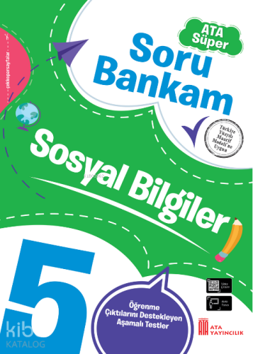 Ata Yayıncılık 5. Sınıf Ata Süper Soru Bankam Sosyal Bilgiler - Kitapi