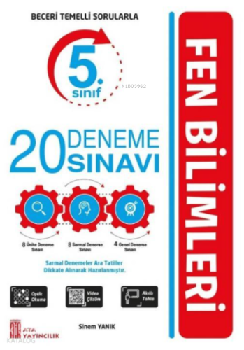 Ata Yayıncılık 5. Sınıf Fen Bilimleri 20 Deneme Sınavı