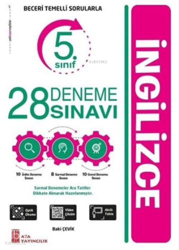Ata Yayıncılık 5. Sınıf İngilizce 28 Deneme Sınavı