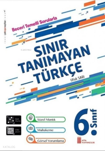 Ata Yayıncılık 6. Sınıf Sınır Tanımayan  Türkçe