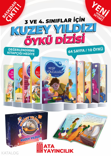 Ata Yayıncılık Kuzey Yıldızı Öykü Dizesi (10'Lu Set)