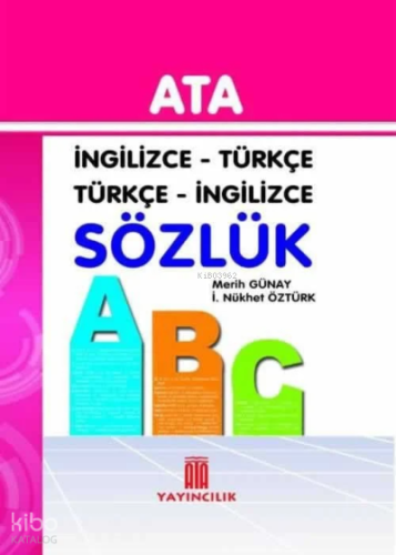 Ata Yayıncılık Sert Kapak İngilizce - Türkçe, Türkçe - İngilizce Sözlük