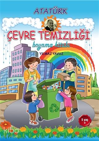 Atatürk Çevre Temizliği Boyama Kitabı
