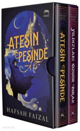 Ateşin Peşinde Serisi Kutulu Set (2 Kitap Takım)