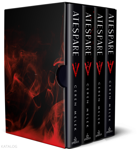 Ateşpare 4 Kitaplık Set - (Ciltli)