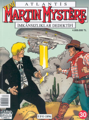Atlantis Martin Mystere İmknsızlıklar Dedektifi Sayı: 30 Ufo 1896