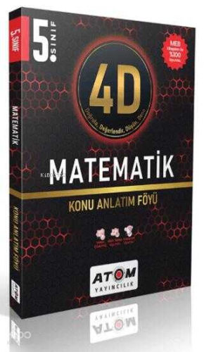 Atom Yayınları 5. Sınıf Matematik Konu Anlatım