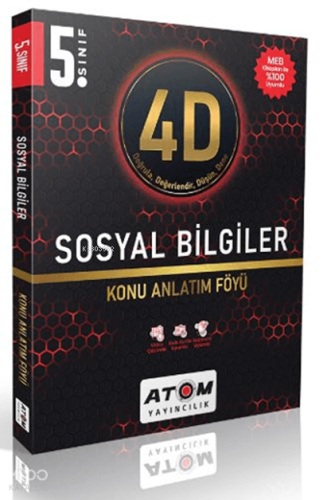Atom Yayınları 5. Sınıf Sosyal Bilgiler Konu Anlatım
