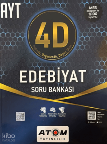 Atom Yayınları AYT Edebiyat Soru Bankası