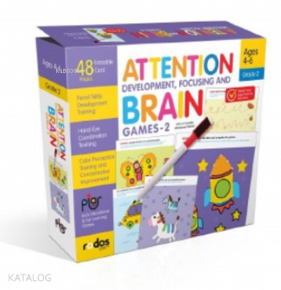 Attention Development, Focusing and Brain Games-2 - Grade-Level 2 - Ag