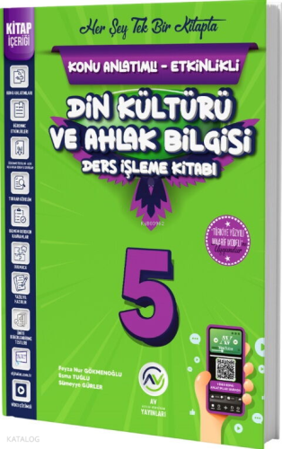 Av Yayınları 5. Sınıf Din Kültürü ve Ahlak Bilgisi Ders İşleme Kitabı