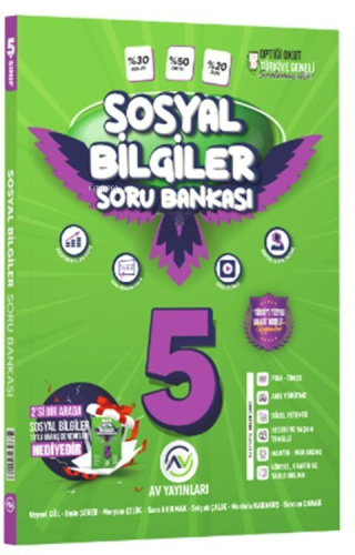 Av Yayınları 5. Sınıf Sosyal Bilgiler Soru Bankası