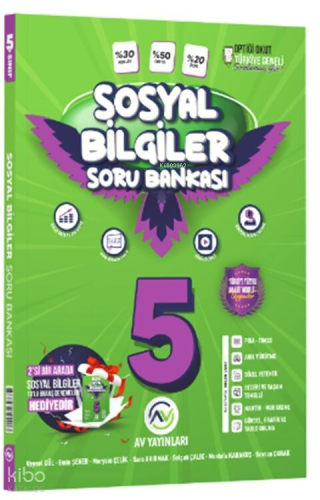 Av Yayınları 5. Sınıf Sosyal Bilgiler Soru Bankası