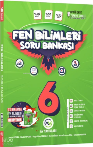 Av Yayınları 6. Sınıf Fen Bilimleri Soru Bankası