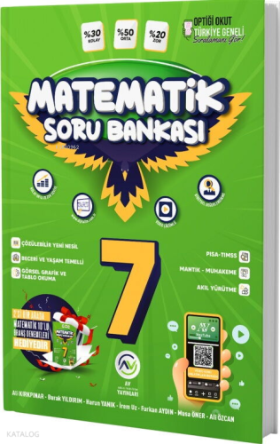 Av Yayınları 7. Sınıf Matematik Soru Bankası