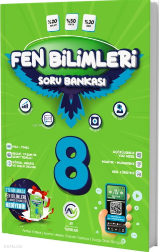 Av Yayınları 8. Sınıf Fen Bilimleri Soru Bankası
