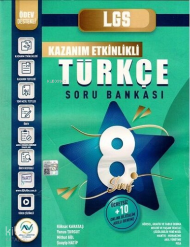 Av Yayınları 8.Sınıf Kazanım Etkinlikli S.B. Türkçe