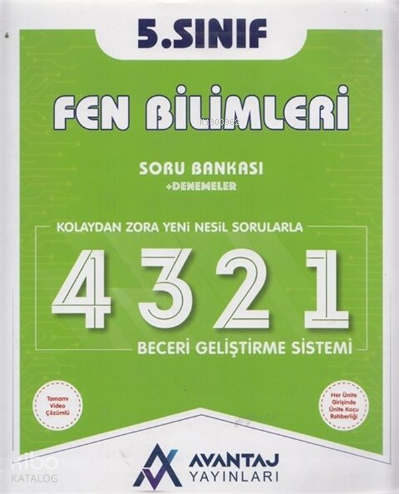 Avantaj Yayınları 5.Sınıf Fen Bilimleri Soru Bankası
