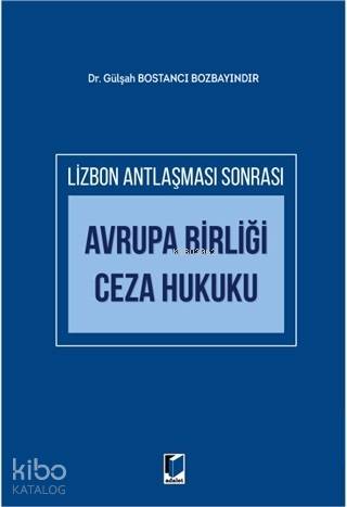 Avrupa Birliği Ceza Hukuku