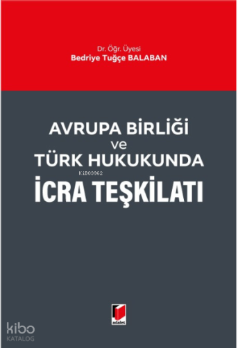 Avrupa Birliği ve Türk Hukukunda İcra Teşkilatı