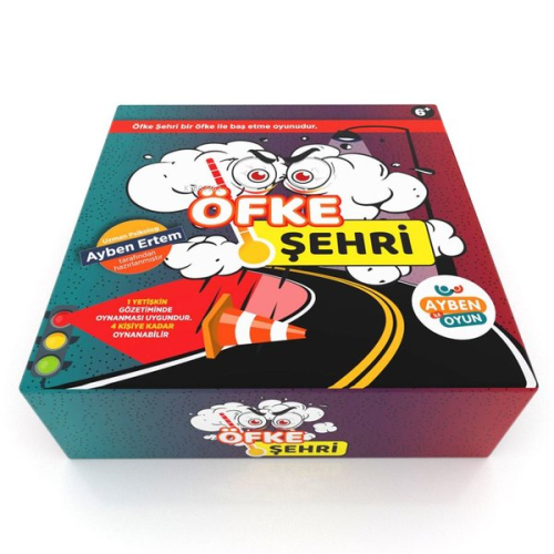 Aybino Öfke Şehri Eğitici Oyun - Kitapiks.com