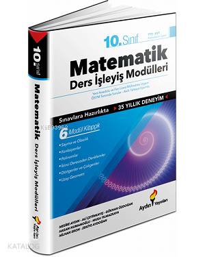 Aydın Yayınları 10. Sınıf Matematik Ders İşleyiş Modülleri Aydın