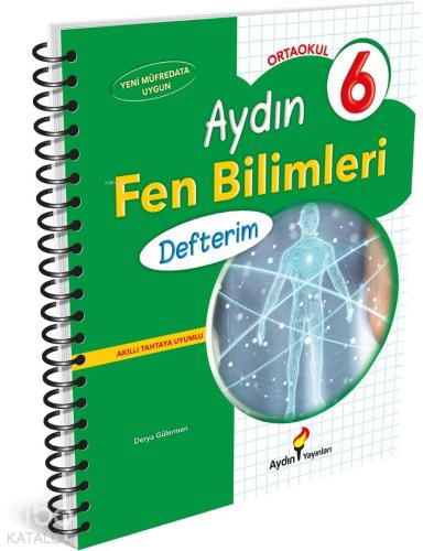 Aydın Yayınları 6. Sınıf Fen Bilimleri Defterim Aydın