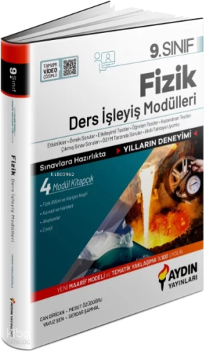 Aydın Yayınları 9. Sınıf Fizik Ders İşleyiş Modülleri