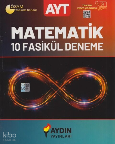 Aydın Yayınları AYT Matematik Denemeleri