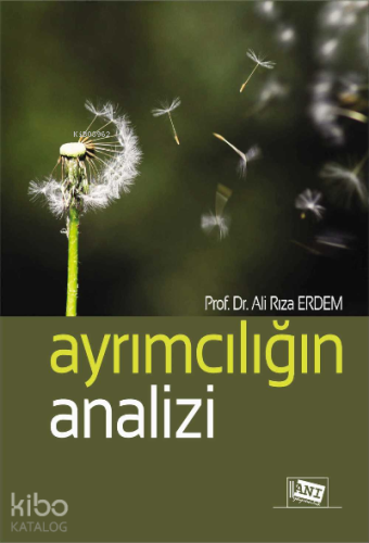 Ayrımcılığın Anali̇zi̇