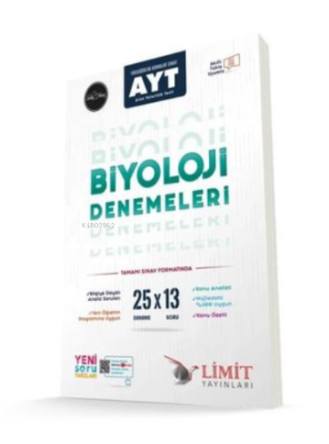 AYT 25'li Biyoloji Deneme - Kitapiks.com