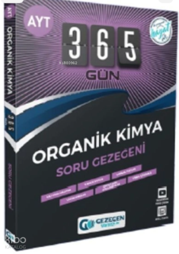 AYT	365 GÜN SERİSİ	365 GÜN ORGANİK KİMYA SORU GEZEGENİ